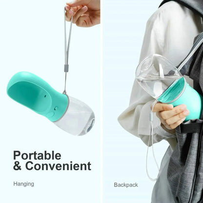 Portable Pet Water Bottle for Dogs and Cats - Ideal for Outdoor Activities