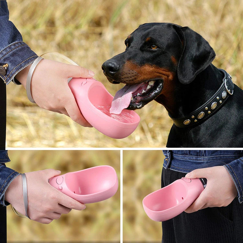 Portable Pet Water Bottle for Dogs and Cats - Ideal for Outdoor Activities