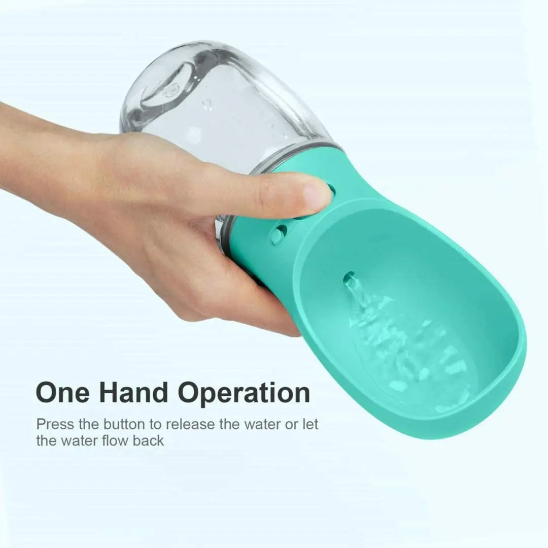 Portable Pet Water Bottle for Dogs and Cats - Ideal for Outdoor Activities