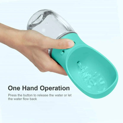 Portable Pet Water Bottle for Dogs and Cats - Ideal for Outdoor Activities