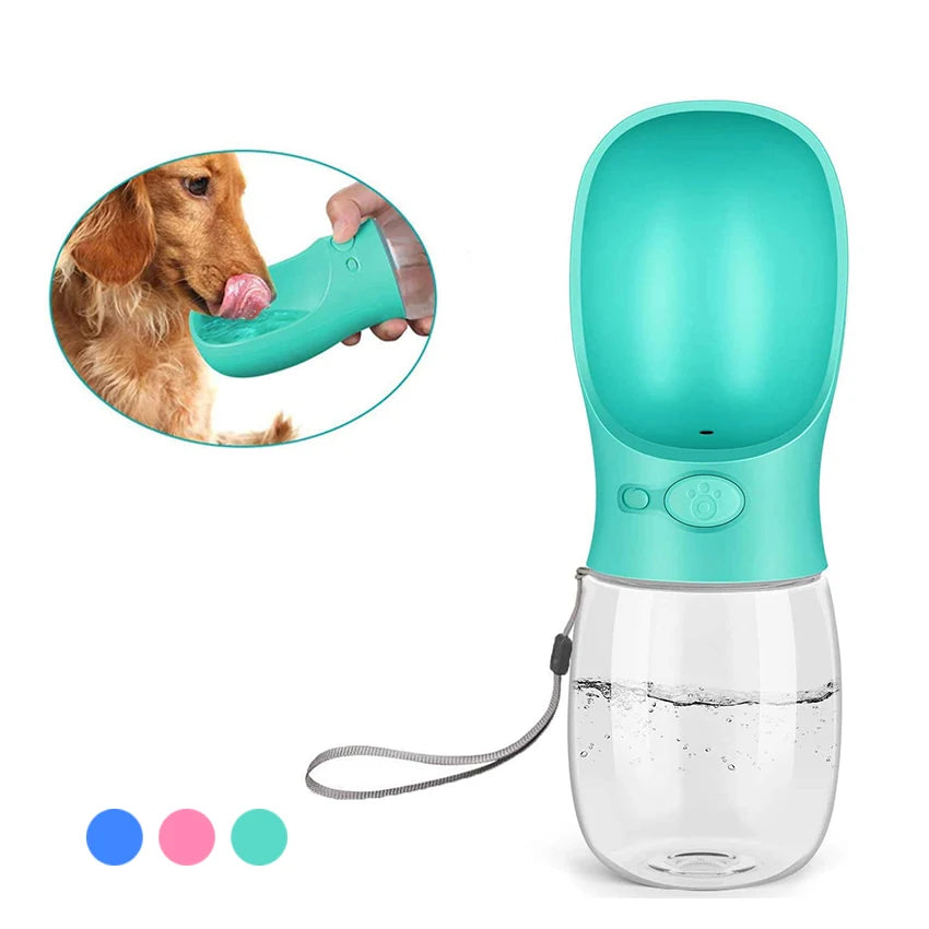 Portable Pet Water Bottle for Dogs and Cats - Ideal for Outdoor Activities